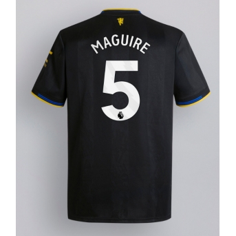 Billige Fotballdrakt Manchester United Harry Maguire #5 Replika Tredjedrakt 2025-26 Kortermet